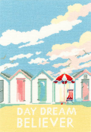 Vintage Beach Huts by Becky Bettesworth Kit