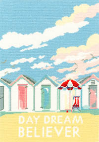 Vintage Beach Huts by Becky Bettesworth Kit