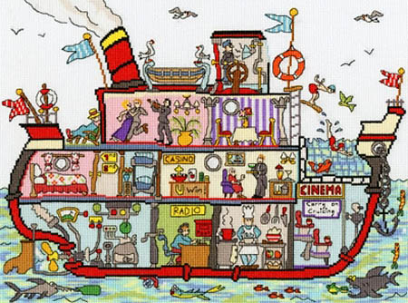 Cut Thru Cruise Ship Kit
