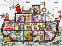 Cut Thru Cruise Ship Kit
