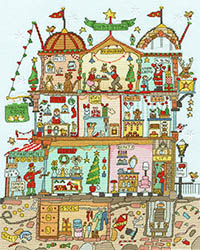 Cut Thru Christmas Department Store Kit