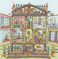 Cut Thru' Dolls House Kit