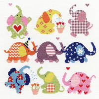 Slightly Dotty Elephants Kit