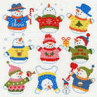 Slightly Dotty Snowman Kit