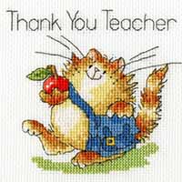 An Apple for Teacher Greeting Card Kit by Margaret Sherry