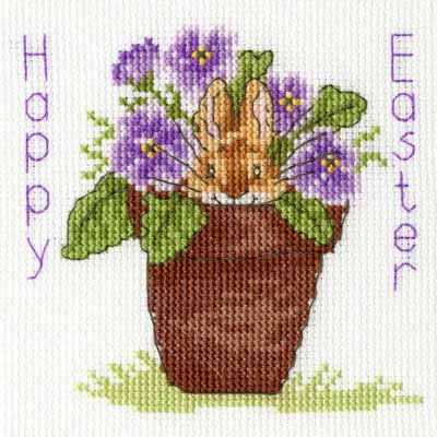 Easter Bunny Greeting Card Kit by Margaret Sherry