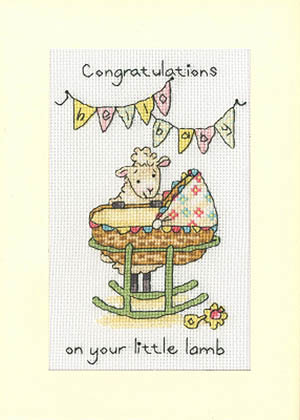 Little Lamb Greeting Card Kit