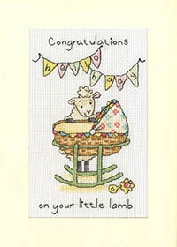 Little Lamb Greeting Card Kit