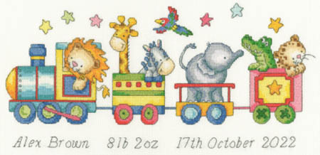 Choo Choo Train Birth Announcement  Kit
