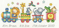 Choo Choo Train Birth Announcement  Kit