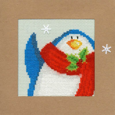 Snowy Penguin Christmas Card Kit