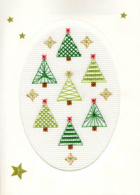 Christmas Forest Christmas Card Kit