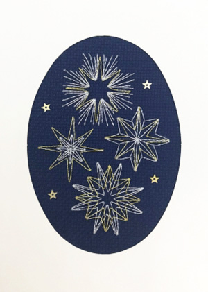 Stars in the Bright Sky Christmas Card Kit