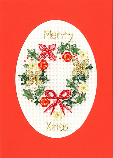 Christmas Wreath Card Kit