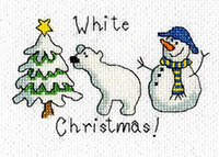 White Christmas - Christmas Card  Kit