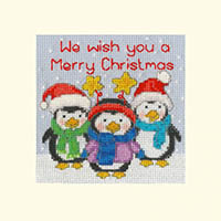 Penguin Pals Christmas Card Kit