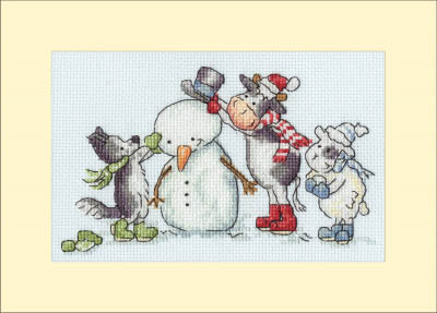 Hat, Scarf & Gloves! Christmas Card Kit