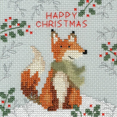 Christmas Fox - Christmas Card Kit