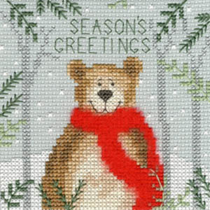 Christmas Bear Christmas Card Kit