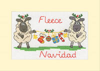 Fleece Navidad Christmas Card Kit