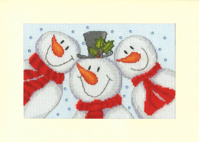 Snowman Selfie Christmas Card Kit