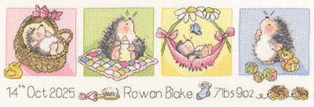Little Hoglet Birth Announcement Kit