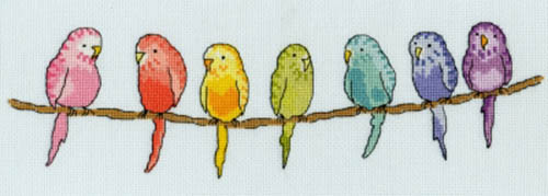 Row Of...Budgies Kit