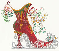  Yuletide  Shoe Art Kit