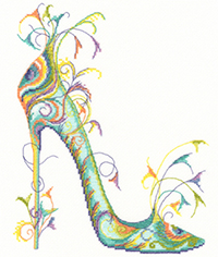 Proud as a Peacock Shoe Art Kit