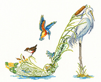 Along The Riverbank Shoe Art Kit