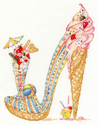 Lazy Sundae Shoe Art Kit
