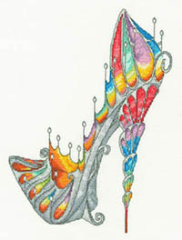 Glass Slipper Shoe Art Kit