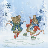 Festive Figure Skaters - On a Mice Adventure  Kit