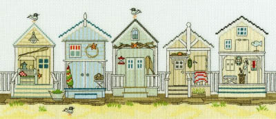 New England - Beach Huts Kit