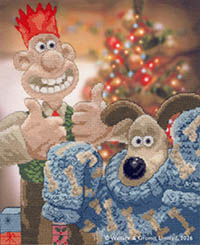 Happy Holidays Old Pooch Wallace & Gromit Kit