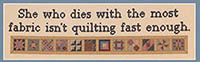 Isn't Quilting Fast Enough