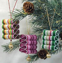 Ribbon Candy Ornament