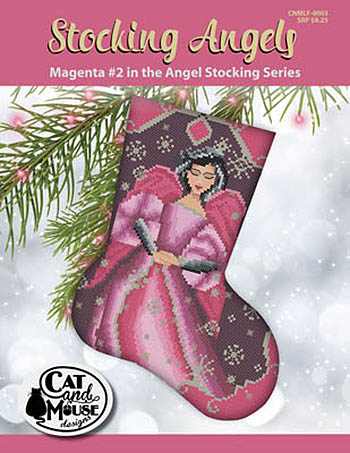 Stocking Angel #2 - Magenta in the Angel