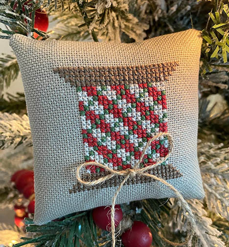 Christmas Plaid Spool
