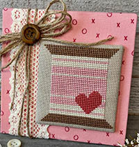 Heart with Stripes Spool