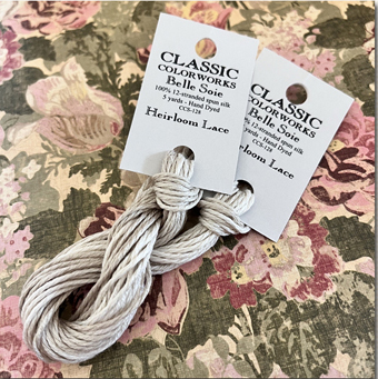 Heirloom Lace Belle Soie Silk Floss