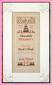 Cake Menu