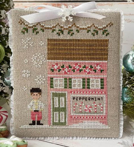 Nutcracker Village 4 - Russian Peppermint Shop