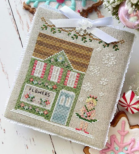 Nutcracker Village 10 - Dew Drop's Flower Shop