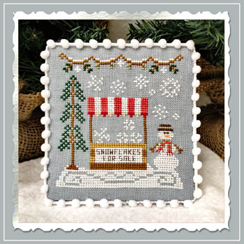 Snow Village #3 - Snowflake Stand