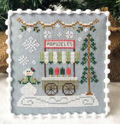Snow Village #6 - Popsicle Cart