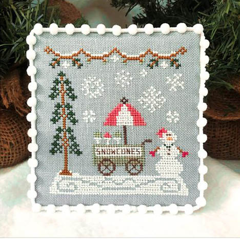 Snow Village 11 - Snow Cone Cart