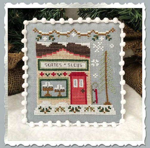 Snow Village #2 - Skate & Sled Shop