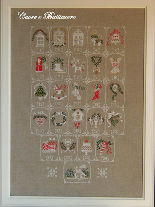 Shabby Advent Calendar