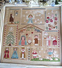 Nativity In Quilt
